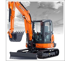 mini excavator for hire